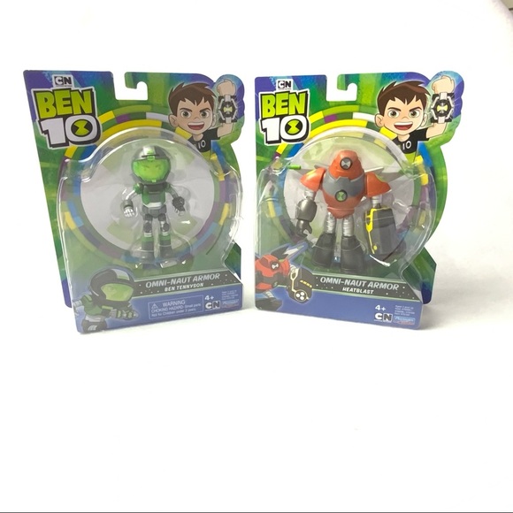 Playmates Toys Other - NWB Ben 10 Omni-Naut Armor Ben Tennyson & Heatblast